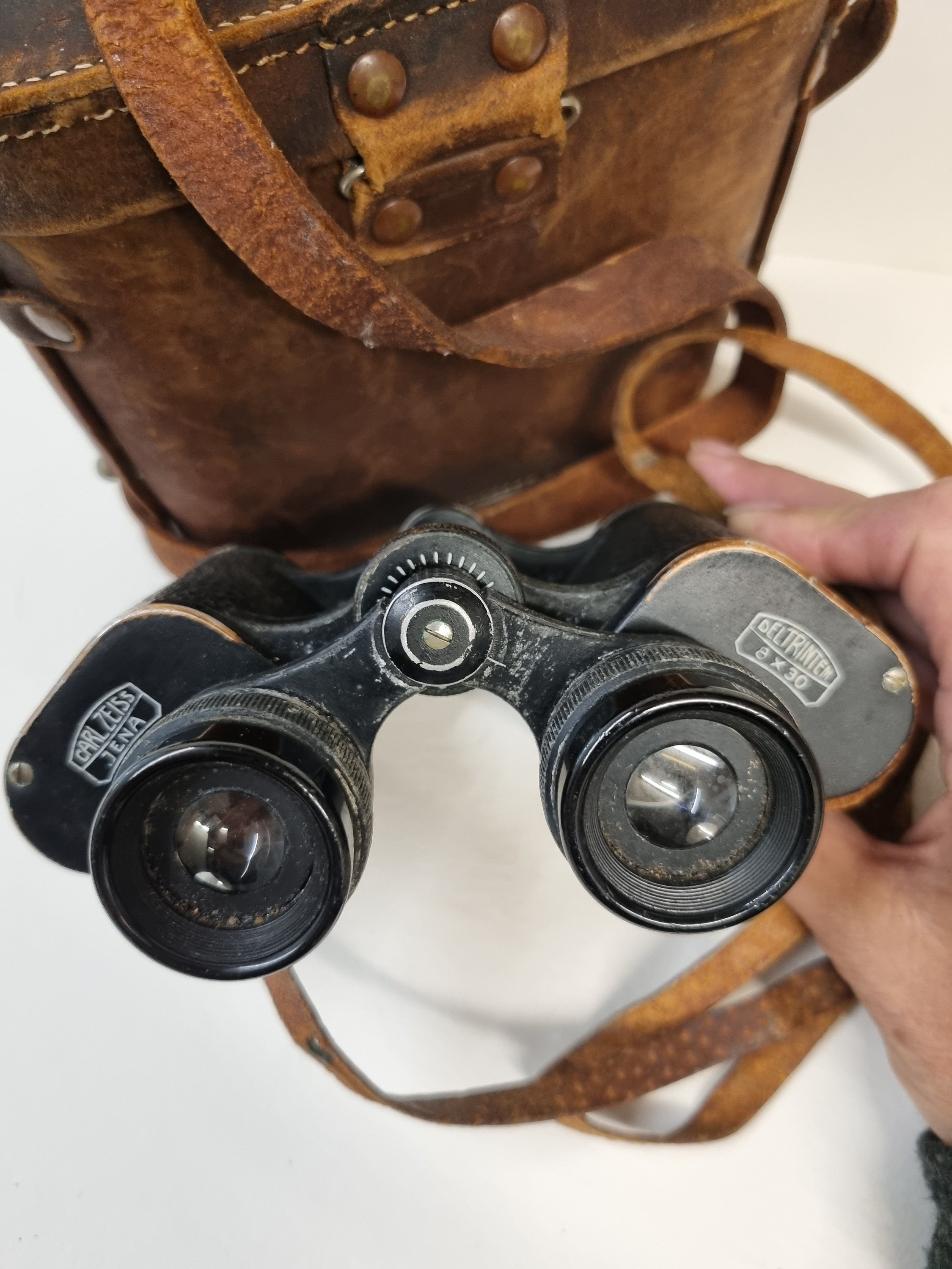 Antique 1920 Carl Zeiss Jena Deltrintem 8x30 Binoculars. - Etsy Antique 1920 Carl Zeiss Jena Deltrintem 8x30 Binoculars. - Etsy