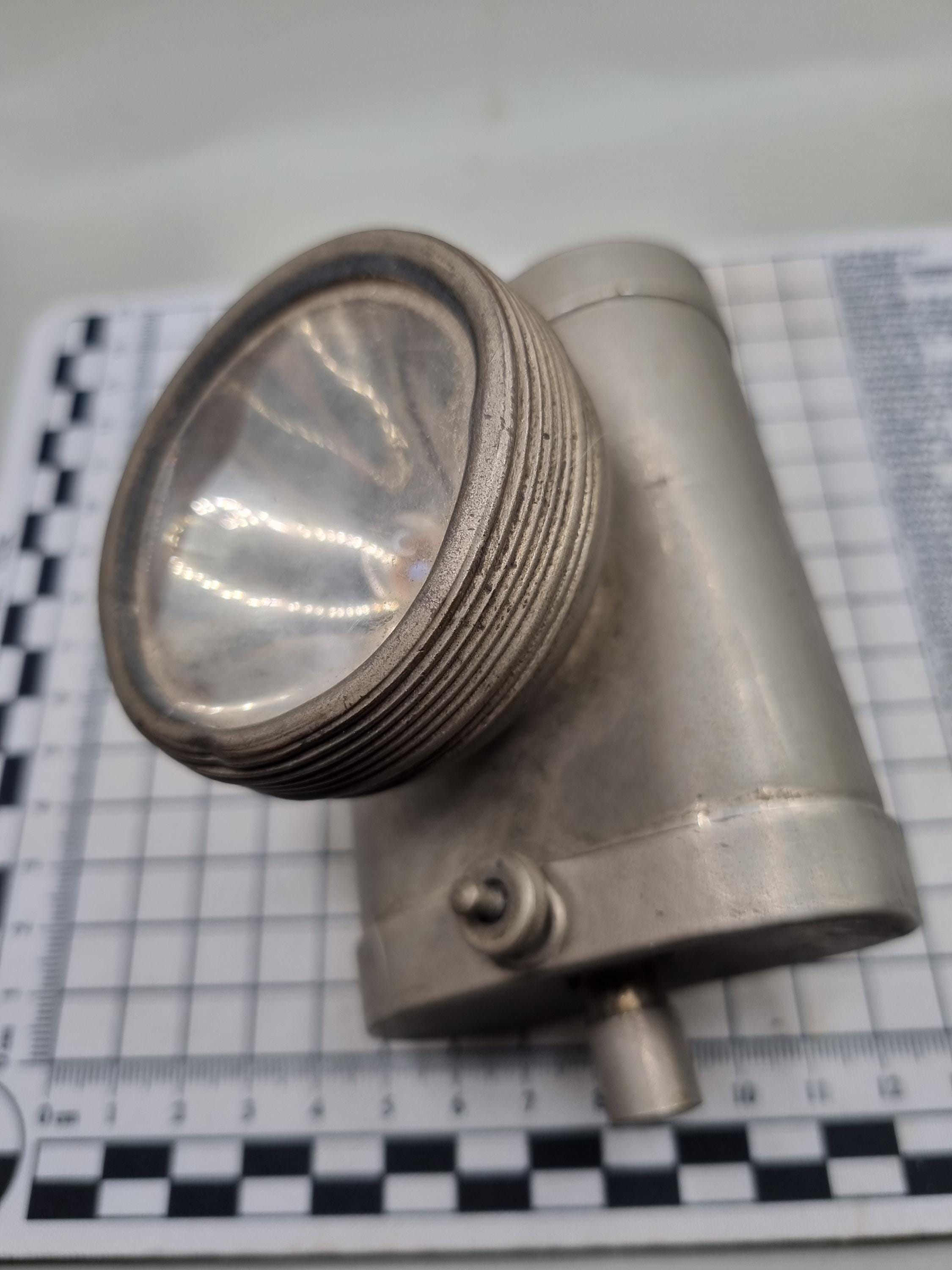 50年代フランス製自転車ランプ Rare Vintage 1950's Sun Light Bicycle Bike Lamp Metal Made