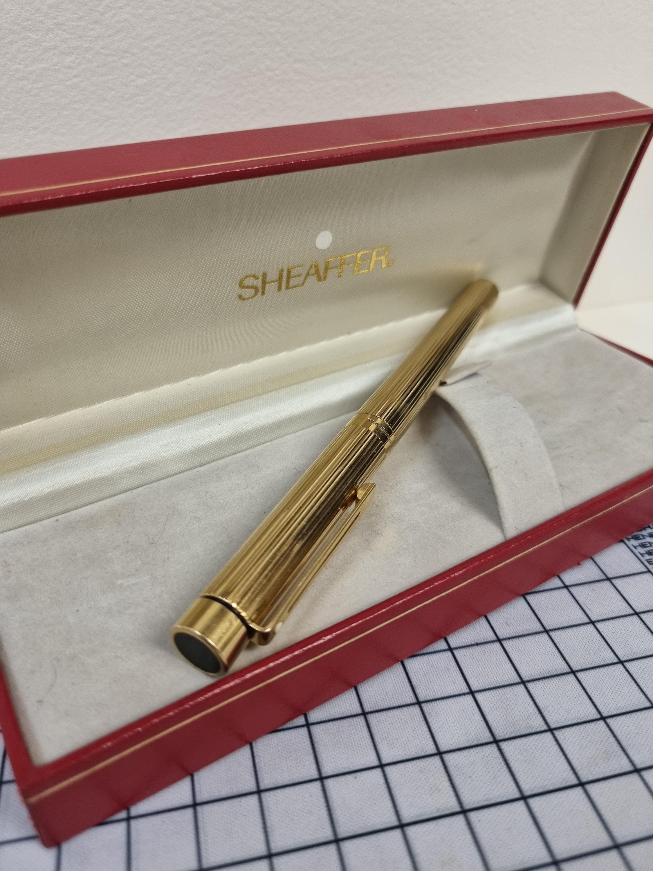 シェーファー タルガ 1005 SHEAFFER Targa 14K 14金 F 細字 ゴールド