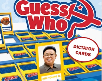 Guess Who Dictator Cards