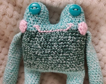 Crochet Frog Plushie