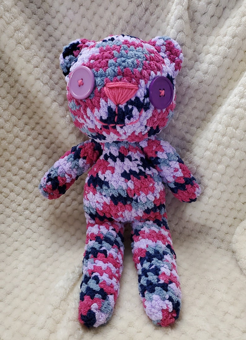 Crochet Teddy Bear image 1