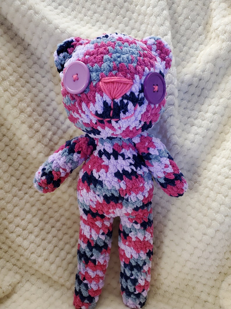 Crochet Teddy Bear image 2