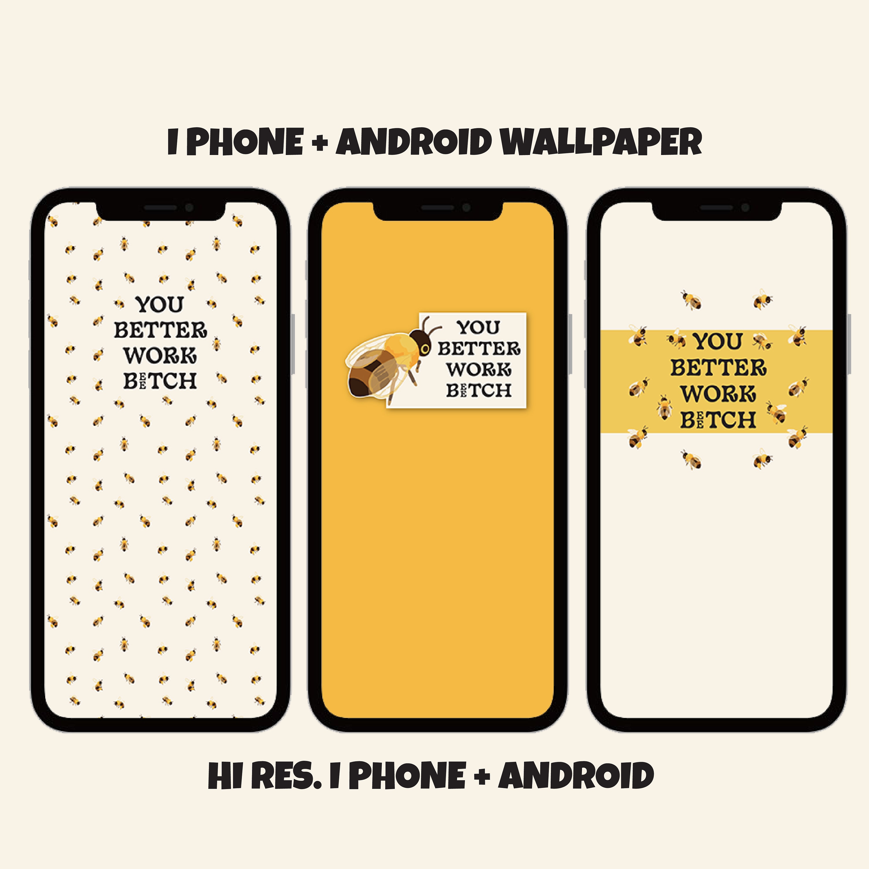 Buy You Better Work Bitch Wallpaper 3 Motivational Phone Online in India - Etsy Buy You Better Work Bitch Wallpaper 3 Motivational Phone Online in India - Etsy