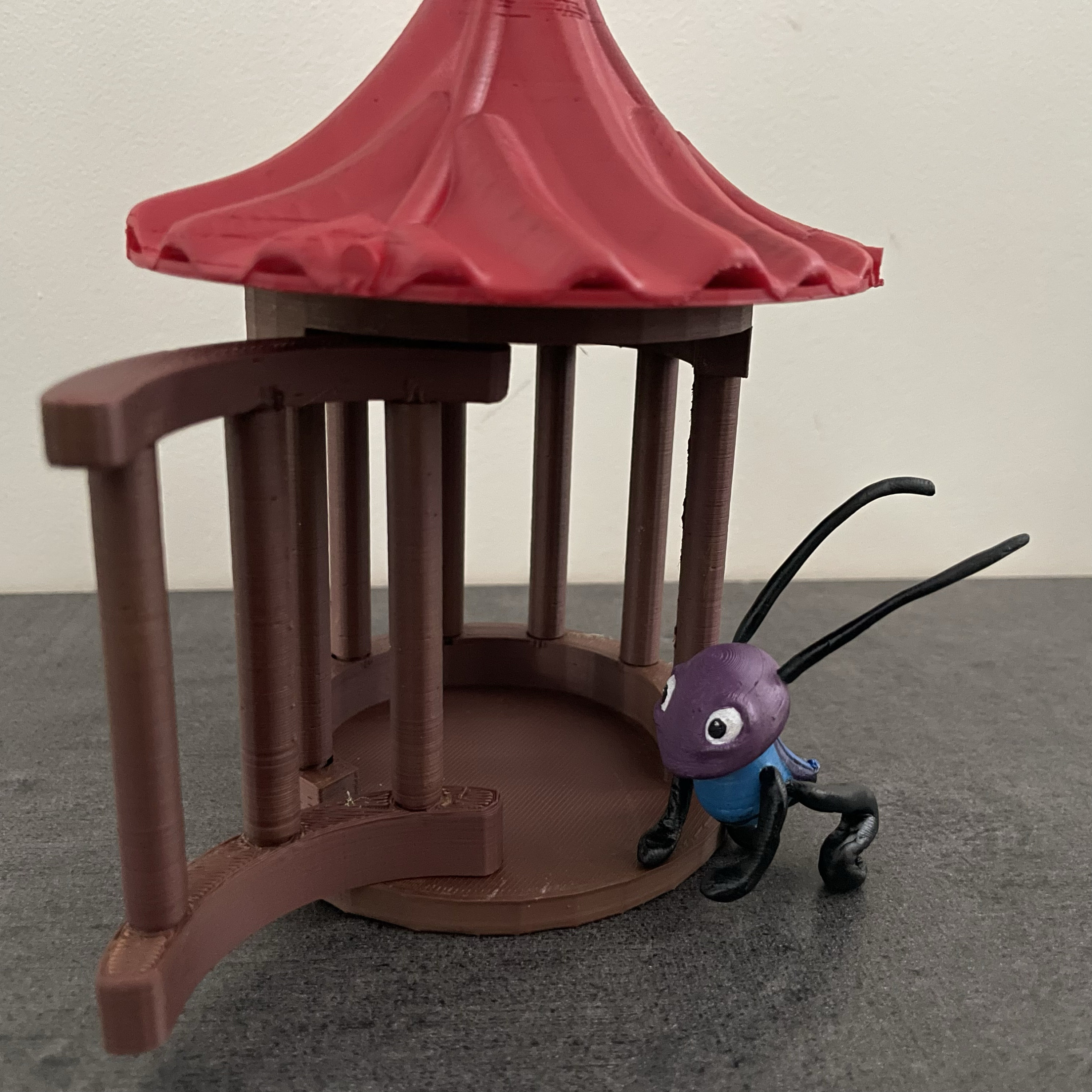 Cri-kee Mulan Figurine and Her Cage, Custom Disney Character, 3D Printing -  Etsy