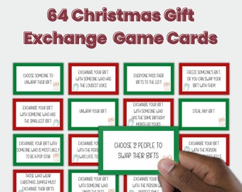 Christmas Gift Exchange Game Ideas, White Elephant Party Gift Exchange, Office Party Games, Christmas Party Game for Families, Fun Christmas