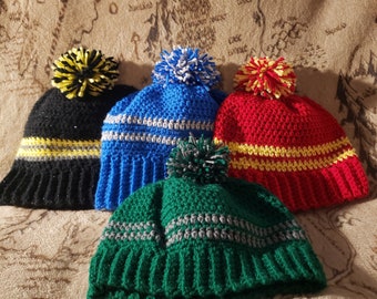 Easy Wizard House Hat Crochet Pattern