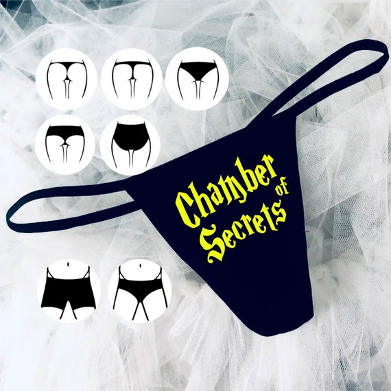 Chamber of Secrets Panties, Wizard String, Thong, Hipster, Boy Short,  High-waist, Boxers, Briefs, Harry Potter Fan Gift Underwear -  Finland