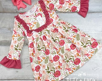 Pete + Lucy Fancy Camping Long Sleeve Dress