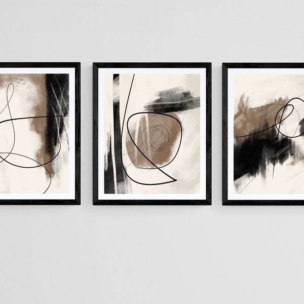 Simple Abstract Art Etsy