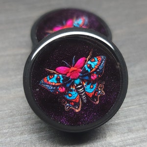 Mothdust - Plugs Gauges Earrings (Pair)