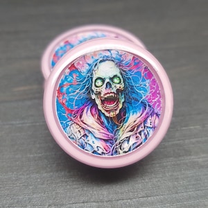 Sweet 16 -  Zombie Plugs Gauges Earrings (Pair)