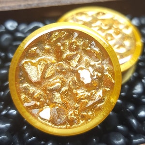 Gold Digger -  Plugs Gauges Earrings