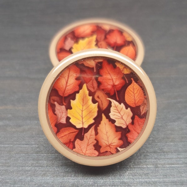 Fallen Leaves - Plugs Gauges Earrings (Pair)