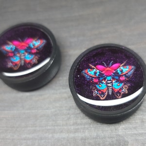 Mothdust - Plug Gauges Earrings (Pair)
