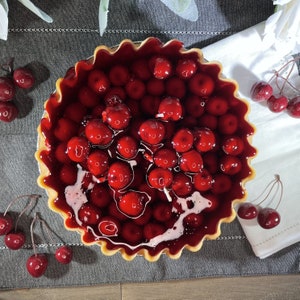 9&quot; Cherry Pie Candle