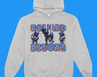 Howard, College Apparel Sweatshirt, Black College Sweatshirt, HBCU, Howard Sweatshirt, Bison Sweatshirt, Howard University, Howard T1867