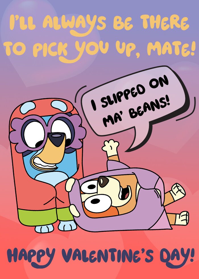 Bluey Valentine 39 s Day Cards Printable - Il Fullxfull.5779145399 Ohyp