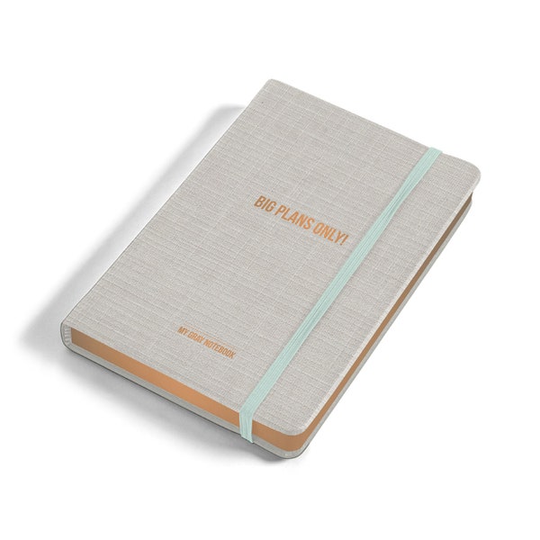 Notebook / Big Plans Only / Grey