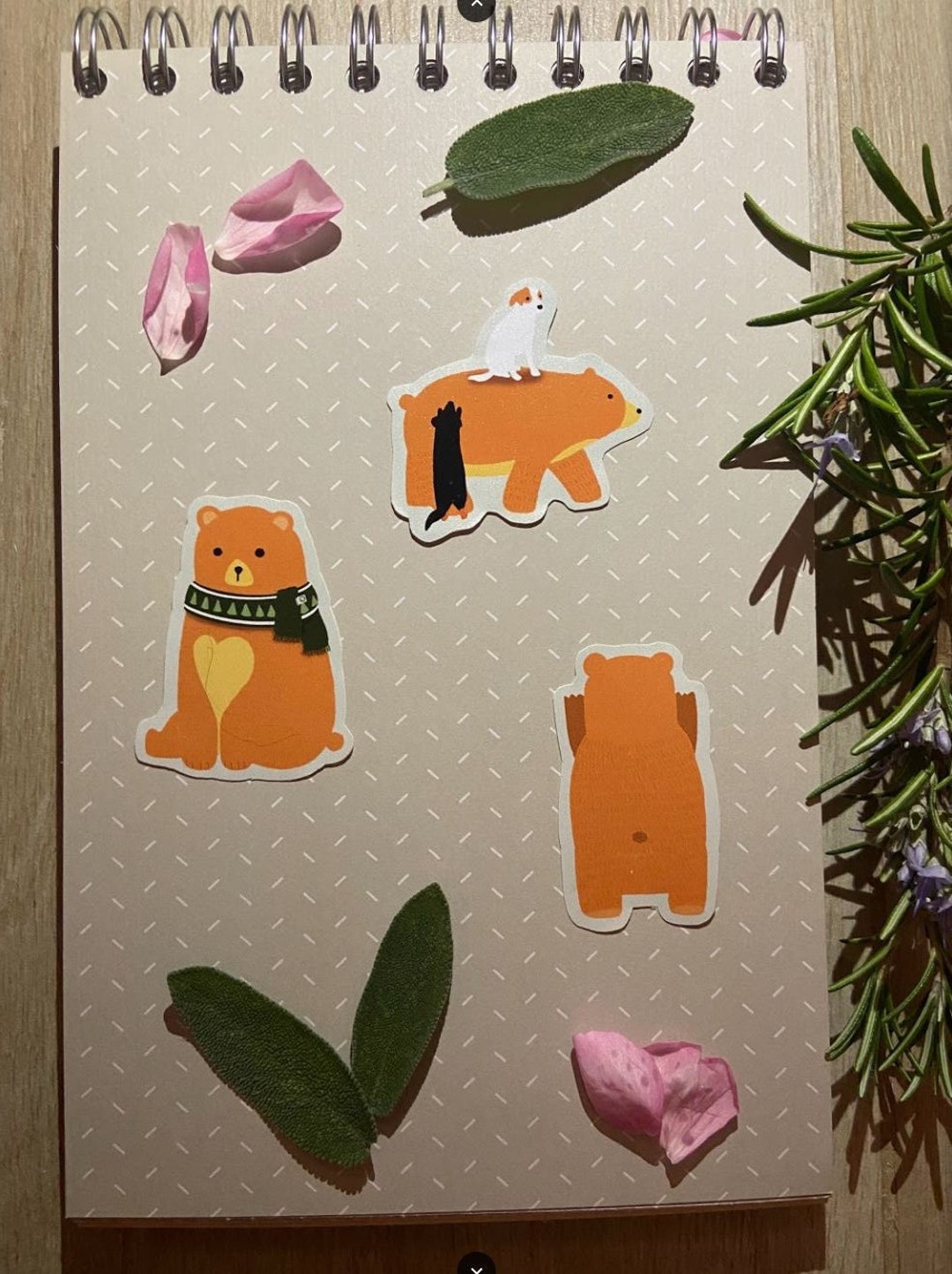 Stickers Orsetti Mini Stickers Stickers Agenda Sticker Etsy