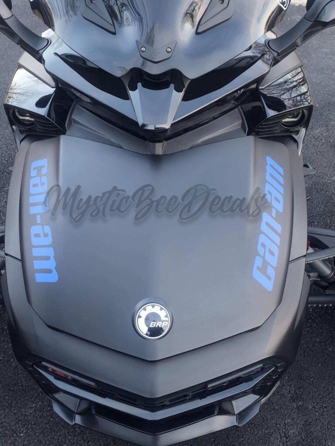 Can Am Spyder F3 Hood Decal Sticker 2 Etsy