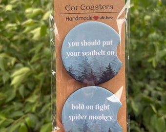 Twilight Car Coasters | You Should Put Your Seatbelt On | Hold On Tight Spider Monkey