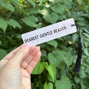 Metal Bridgerton Bookmark | Dearest Gentle Reader