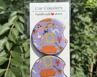 Friends Car Coasters