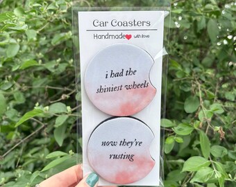 This is me Trying Car Coasters