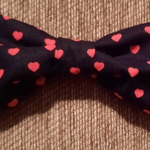 Black and Red Sweet Valentine Bow