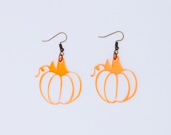 Orange pumpkin Earrings