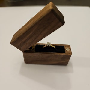 Custom Engagement Ring Box for Proposals