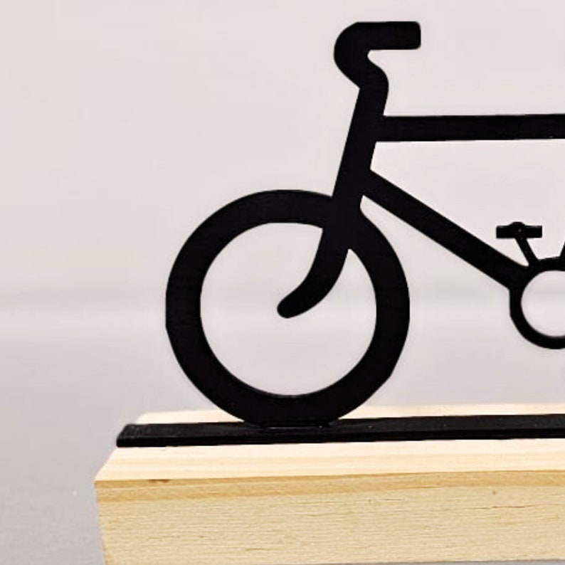 Stunning Lasercut Bicycle Sculpture Etsy