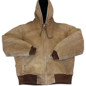 Vintage 90er Jahre Carhartt Active Jacke Mit Steppfutter