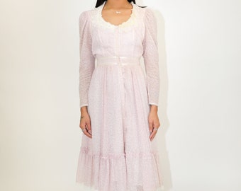GUNNE SAX By Jessica Pink Prairie Dress