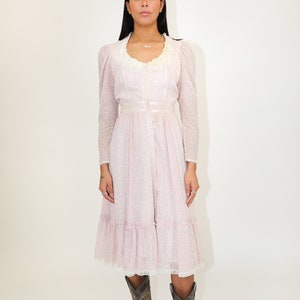 GUNNE SAX Por Jessica Vestido de pradera rosa