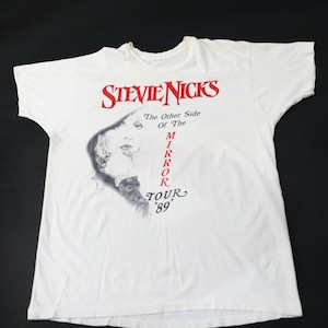 1989 The Other Side of The Mirror Stevie Nick&#39;s T-Shirt