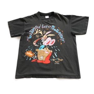 1992 Ren and Stimpy T-Shirt