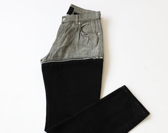 HOOD BY AIR ジップオフデニム - Etsy 日本