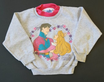 Vintage Sleeping Beauty Youth Crewneck