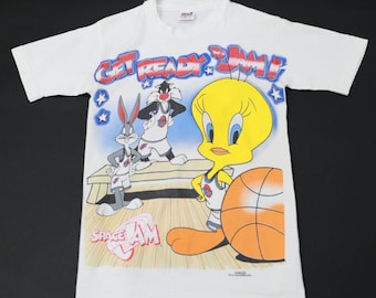 1996 Dubbelgrafik Space Jam T-shirt