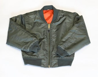 Blouson aviateur militaire MA1 pour jeune