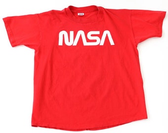 Vintage NASA T-shirt, Single Stitch Anvil Brand (XL)