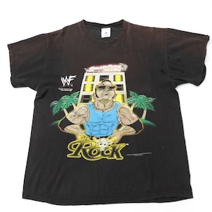 RARE Vintage 2000 The Rock Wrestling T-Shirt