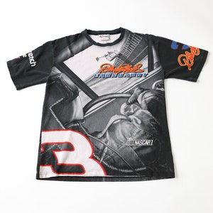 All-over Print Dale Earnhardt Race Car T-Shirt
