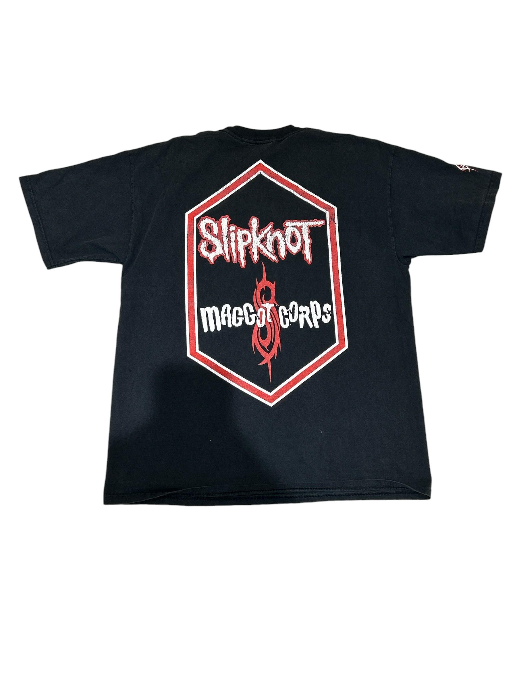 Vintage 2000s Slipknot Maggot Corps T-shirt - Etsy