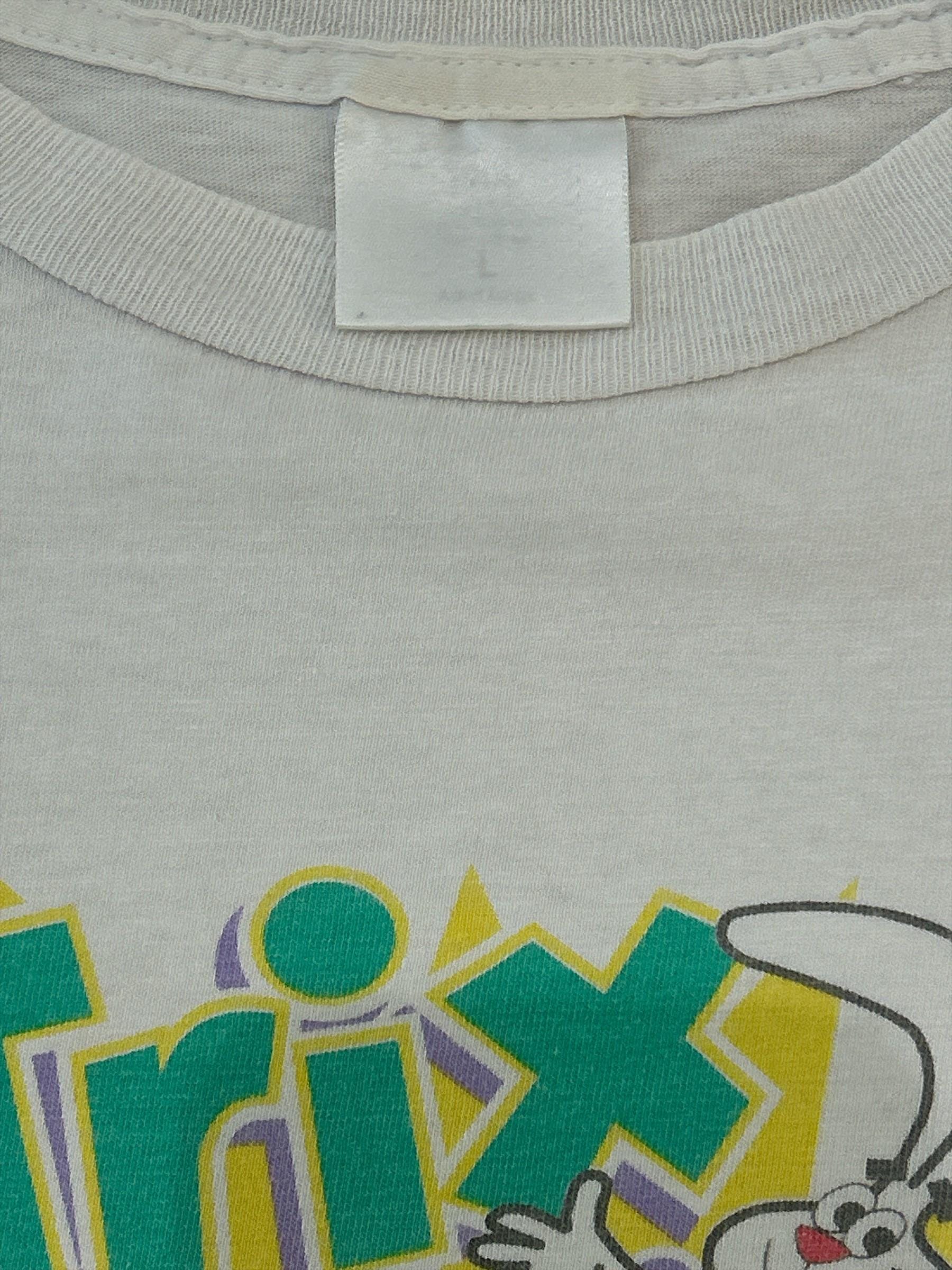 90年代ヴィンテージのTrix Are For KidsシリアルプロモーションTシャツ