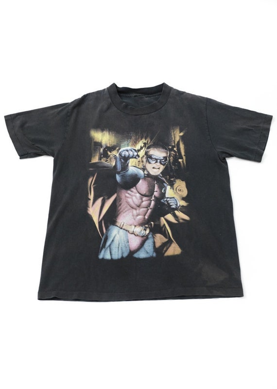 RARE 1995 Vintage Robin Chris O'donnell Batman Forever T-shirt - Etsy