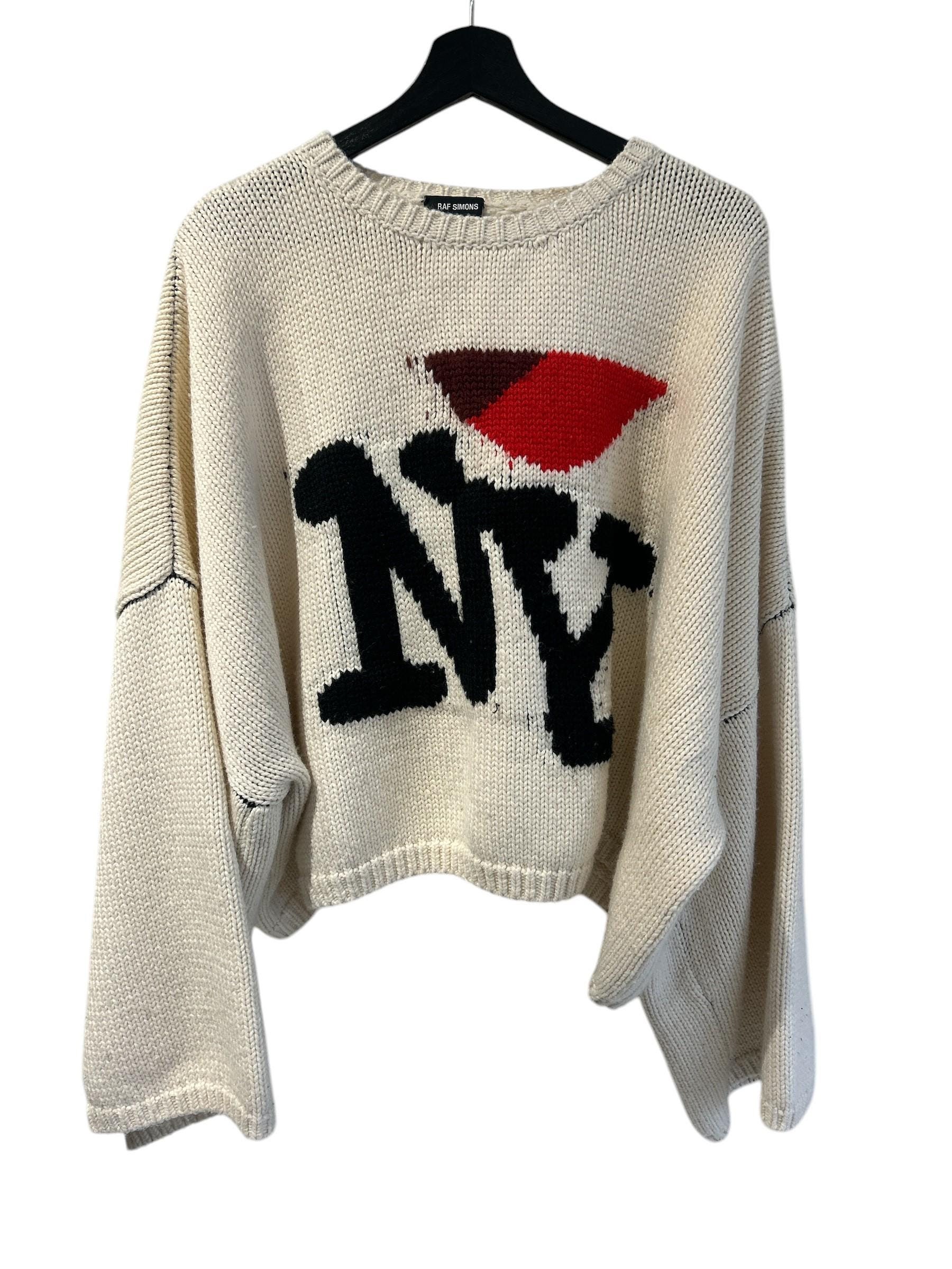 Raf Simons SS2009 ニット　総柄 Raf Simons - Etsy