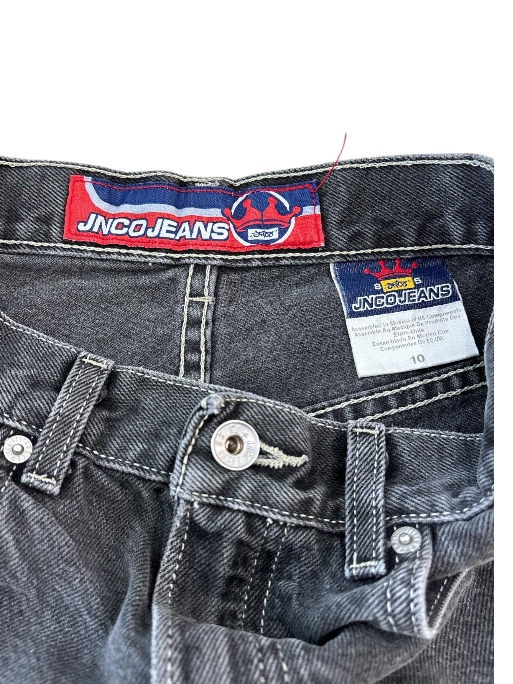 ヴィンテージ JNCO ジーンズ ブラック デニム ショートパンツ - Etsy 日本